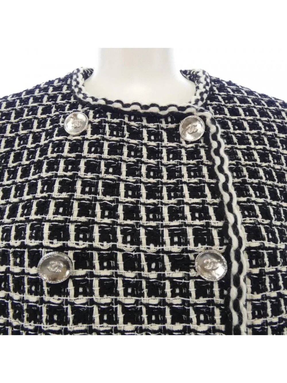 Chanel Coat Black